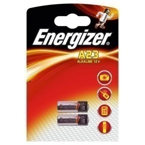 Alkaline battery A23 12V 2-blister