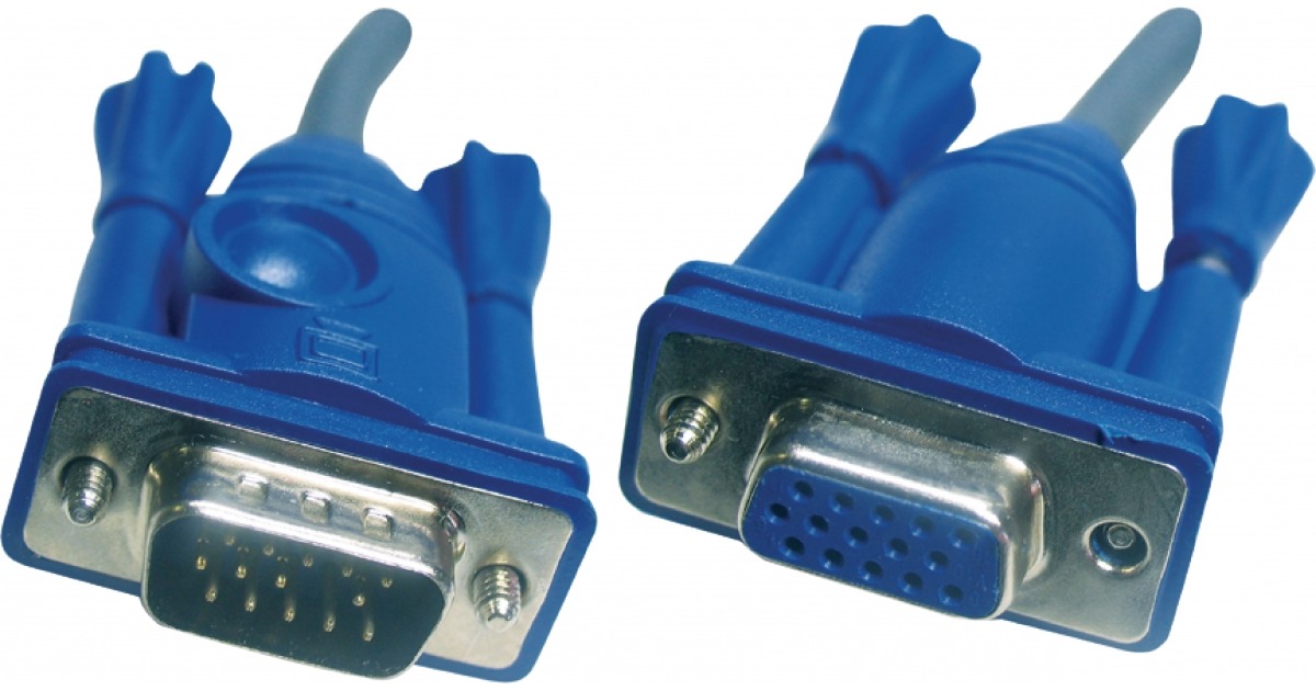 Cable KVM VGA Hembra VGA Macho 1.8 m de Aten en Cables para kvm