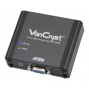 Convertidor de HDMI VGA hembra - Salida HDMI