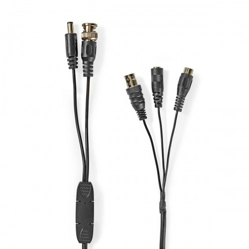 Micrófono para Cámara de Seguridad CCTV BNC + DC a BNC + DC + RCA de…