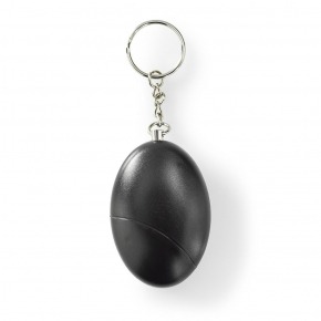 Alarma de Seguridad Personal | Ligera | Alarma de ≥ 85 dB | Negro