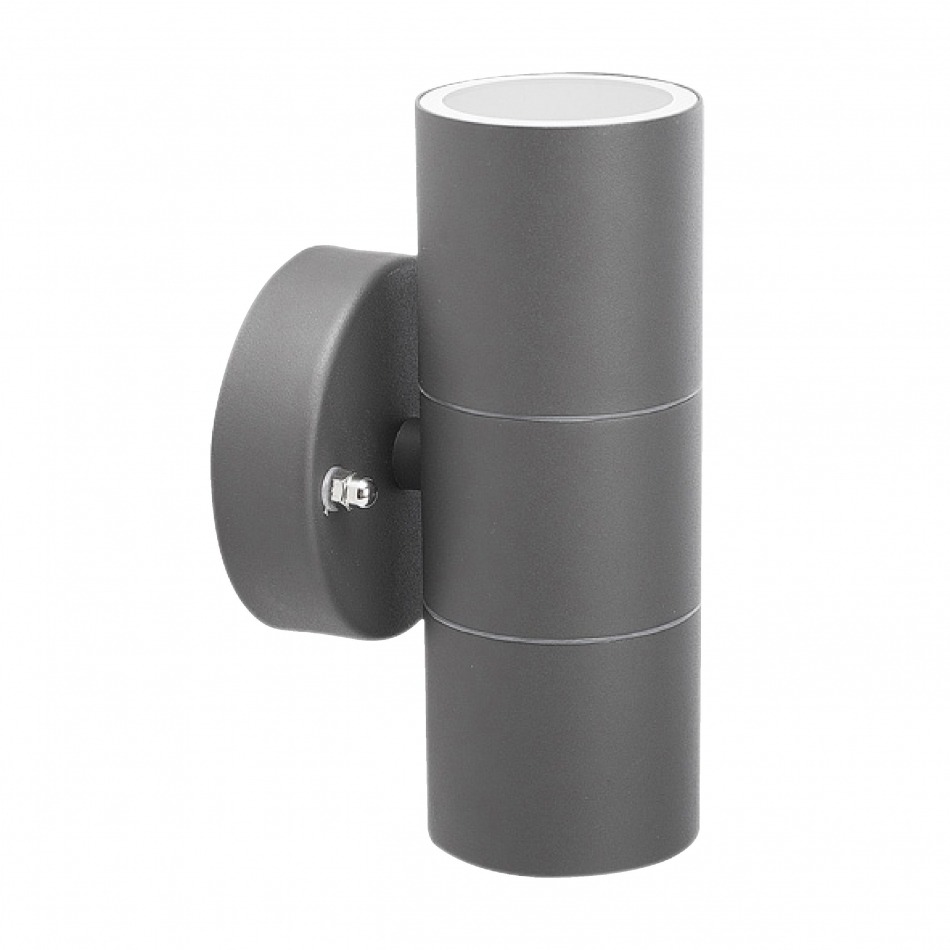 Luz LED de Pared Exterior 3 W 230 lm Gris oscuro de Ranex en Accesorios…