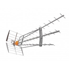 Antena de Exterior DVB-T/T2 47 dB UHF
