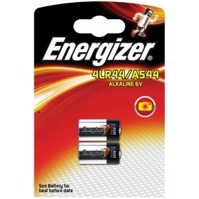 Energizer alkaline battery 4LR44/A544 6V 2-blister