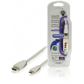 Cable mini HDMI® de alta velocidad con Ethernet de 2.00 m