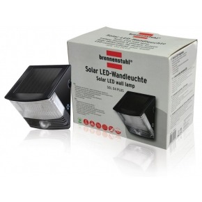 Lámpara LED solar de pared con 2 LED IP44