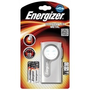 Compact LED including batteries