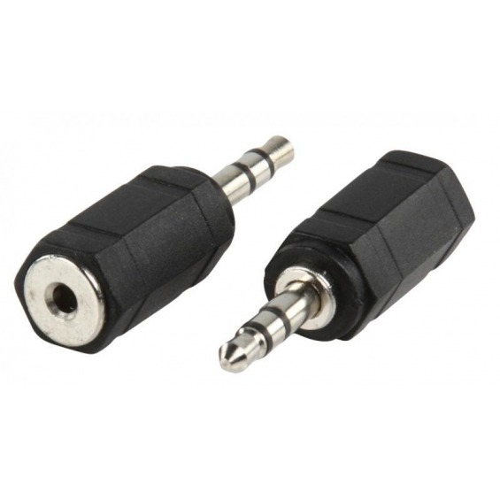 Adaptador Mini Jack 3,5mm estéreo macho a Micro Jack 2.5 mm estéreo…