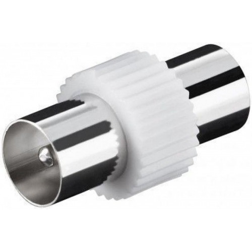 Adaptador coaxial Macho-Macho de IberiaPC en Adaptador antena tv  TiendaCables