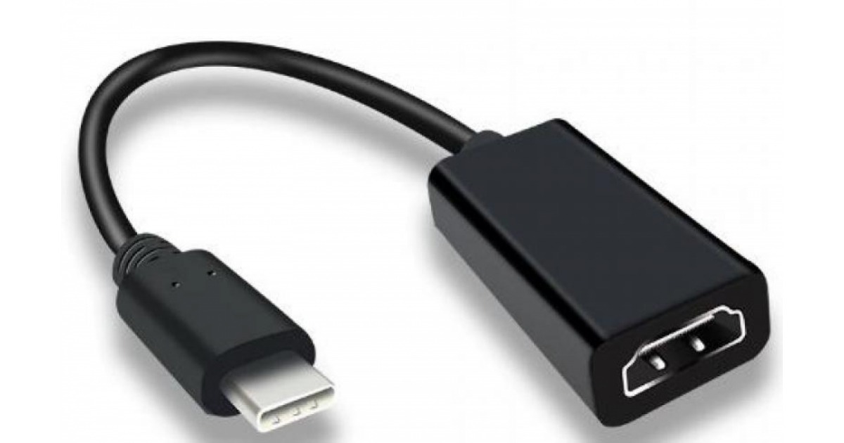 Adaptador USBC a HDMI (4k 60 Hz), negro de IberiaPC en USB 3.1 tipo C…