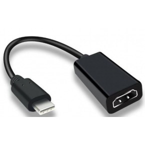 Adaptador USB-C a HDMI (4k 60 Hz), negro