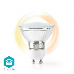 Bombilla LED Wi-Fi Inteligente | Blanco Cálido | GU10 | Atenuable a Blanco Extra Cálido (1800 K)