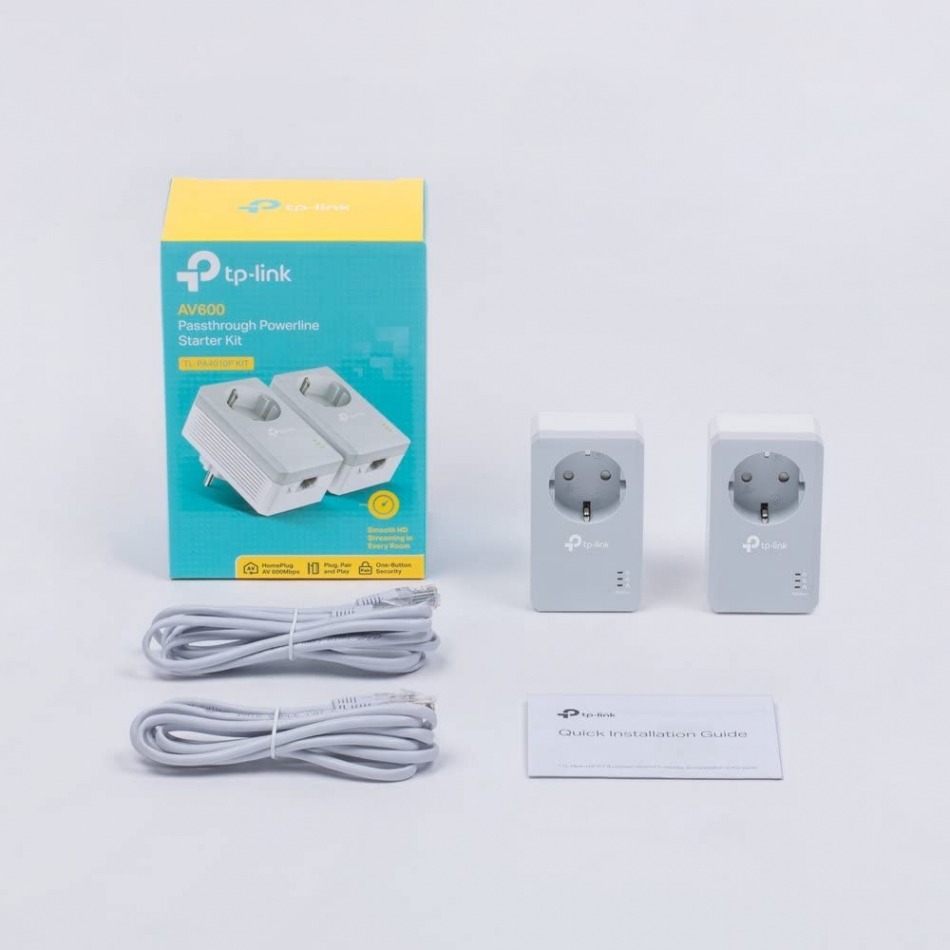 tp link tl pa4010p kit powerline con enchufe adicional