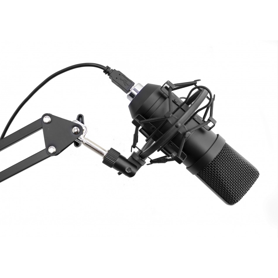 Estudio de grabación con micrófono en Gadgets TiendaCables