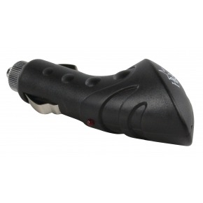 Cargador de Coche 1-Salida 1.0 A USB Negro