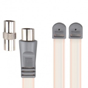 Juego de Antena FM Bipolar 1.8 m