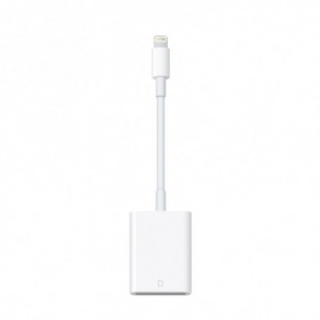 Adaptador de conector Lightning a lector de tarjetas SD