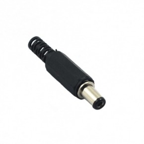 Conector de plástico para Soldar 5.5x2.1mm macho