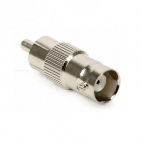 Adaptador BNC hembra a RCA macho