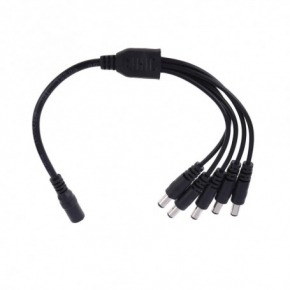 Divisor de CC de 1 x 5 Salidas para alimentación CCTV