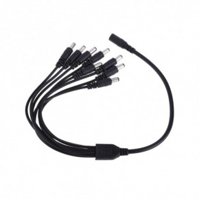 Divisor de CC de 1 x 8 Salidas para alimentación CCTV
