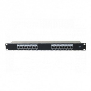 Patch pannel para Rack de 19 con 16 tomas STP Cat 6