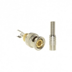 Conector SAFIRE - BNC para soldar - Adaptado a RG59