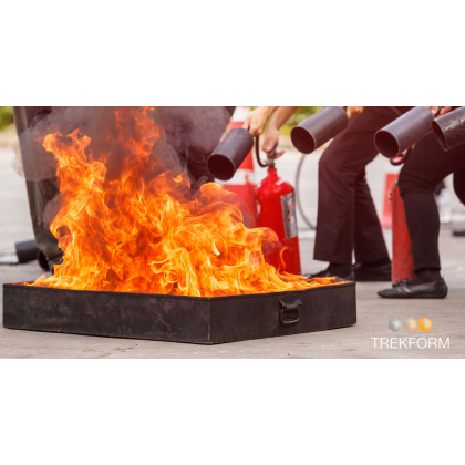 Curso de Extinción de Incendios en Montcada (Barcelona)