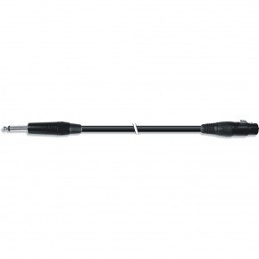 cable audio micrófono XLR 3pin hembra a jack 6.3mm macho de 2m