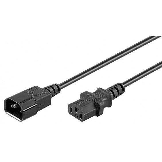 Cable de alimentación C14 - C13 1m