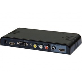Multi conversor MHL,HDMI,VGA,AV y USB a HDMI + audio Coax