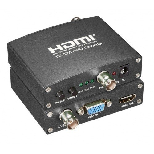 Conversor TVI/CVI/AHD a HDMI/VGA/CVBS
