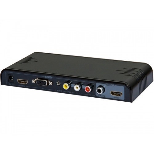 Conversor de HDMI , VGA , AV, USB , MHL a HDMI y Audio Coaxial