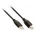 Cable Usb 2.0 Tipo A Macho A Tipo B Macho De 0.2M