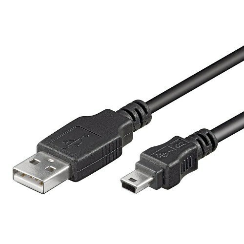 Cable USB 2.0 (AM/mini USB 5P/M) de 0.20m
