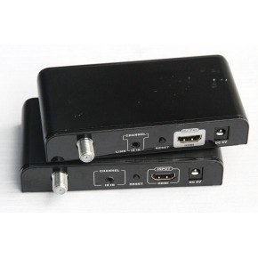 Extender Expliter HDMI a través de cable coaxial y divisores CATV con mando a distancia por IR