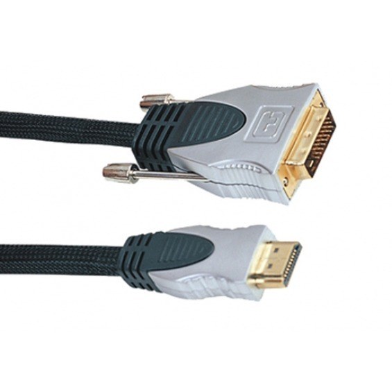 Cable HDMI a DVI(24+1) M/M 3 metros