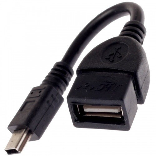Adaptador USB A/F a MiniUSB M OTG