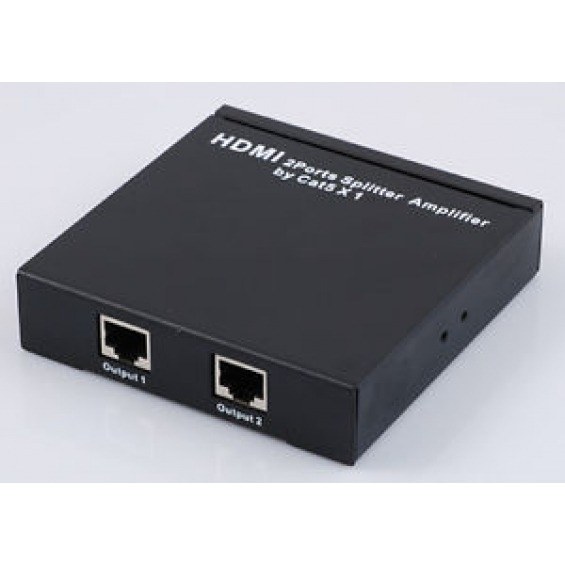 Splittert 1x2 & 2 Extender HDMI 1 cable CAT5e/6 Max 50 m