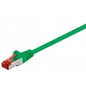 Cable Ethernet FTP CAT6 VERDE 0.25m.