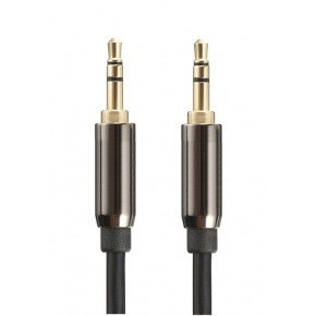 Cable de audio estéreo jack 3.5mm macho a macho de 1.5m apantallado