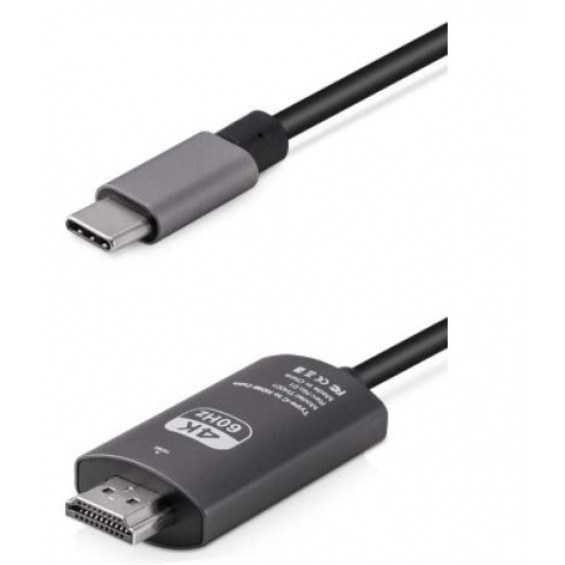Cable USB-C a HDMI 4K@60Hz, 2 metros
