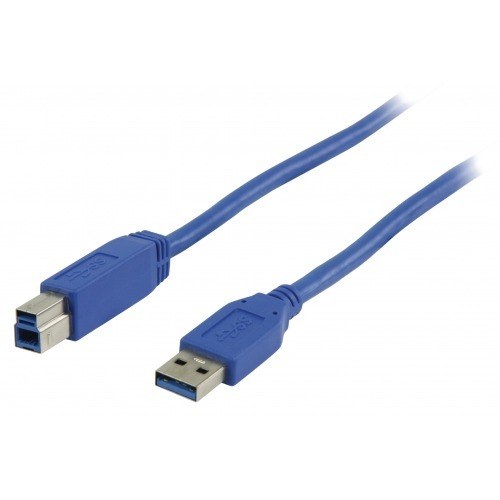 Cable USB 3.0 (A Macho / B Macho) de 0.50m Azul
