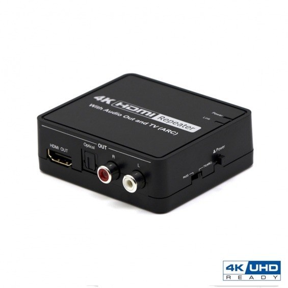 Extractor de audio HDMI a Toslink y RCA