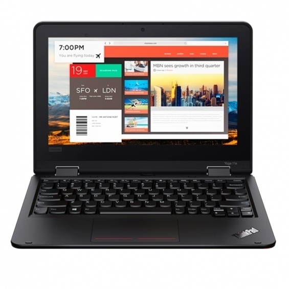 Portátil Lenovo ThinkPad Yoga 11E NO Táctil GRADO B con teclado castellano (Intel Celeron N3450 1.1Ghz/4GB/120SSD-M.2/11.6\1/NO-DVD/W8P) Preinstalado
