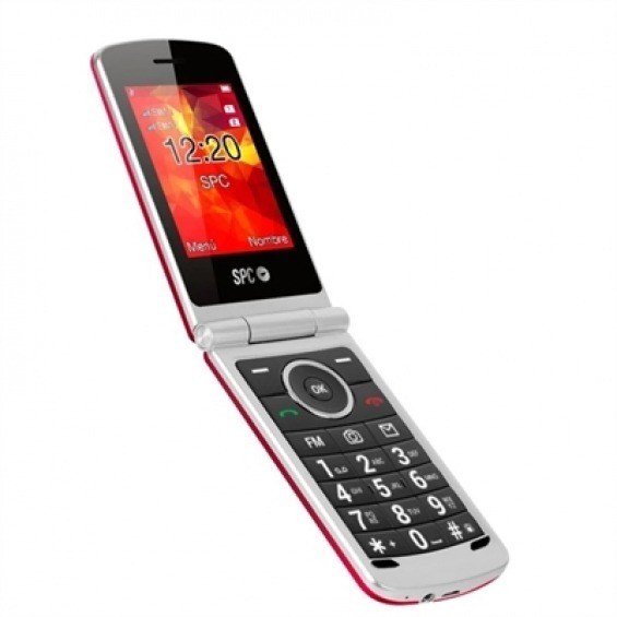 SPC 2318R Opal Telefono Movil BT FM Rojo