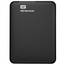 Disco Duro Externo WESTERN DIGITAL Elements 1TB, 1 TB, USB 3.0 (3.1 Gen 1) Type-A, 2.5 pulgadas, Negro