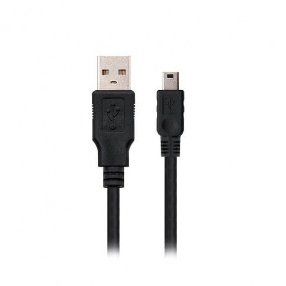 CABLE USB(A) 2.0 A MINI USB(B) NANOCABLE 1.8M NEGRO