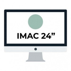 Apple iMac 24" Retina 4.5K/ Chip M1 CPU 8 Núcleos/ 8GB/ 256GB/ GPU 8 Núcleos / Verde