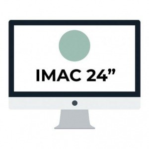 Apple iMac 24" Retina 4.5K/ Chip M1 CPU 8 Núcleos/ 8GB/ 256GB/ GPU 7 Núcleos / Verde